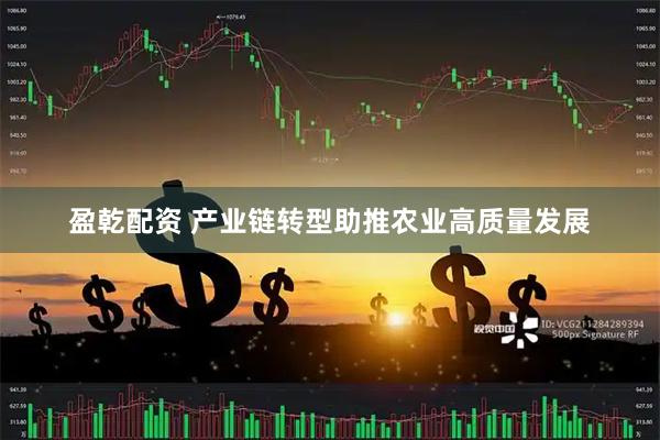 盈乾配资 产业链转型助推农业高质量发展